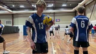 U19 Premier League | Melbourne University Renegades VS Western Region Volleyball | (3-1 MURVC)