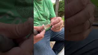 FlintKnapping Video 5:  Creating a point from a preform