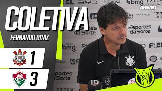 COLETIVA FERNANDO DINIZ | AO VIVO | Corinthians x Fluminense - Brasileirão 2026