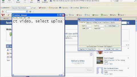 How to make a video using hyper cam