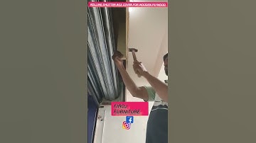 How to make rolling shutter for wooden plywood #firojfurnitureshorts