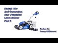 Kobalt 80 Volt Self-Propelled Cordless Electric Lawn Mower - Part 2