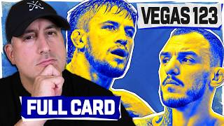 Information UFC Vegas 123: Moicano vs. Nolan FULL CARD Predictions and Bets Update