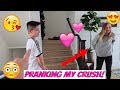 PRANKING BROCKS CRUSH BACKFIRES!!! | Brock and Boston