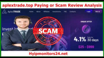 aplextrade.top Paying or Scam Review Analysis