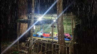 Camping hujan deras di shelter Jumbo ft @Naturelove650 ft @boomingnusantara1754 ft @syahrioutdoor7347
