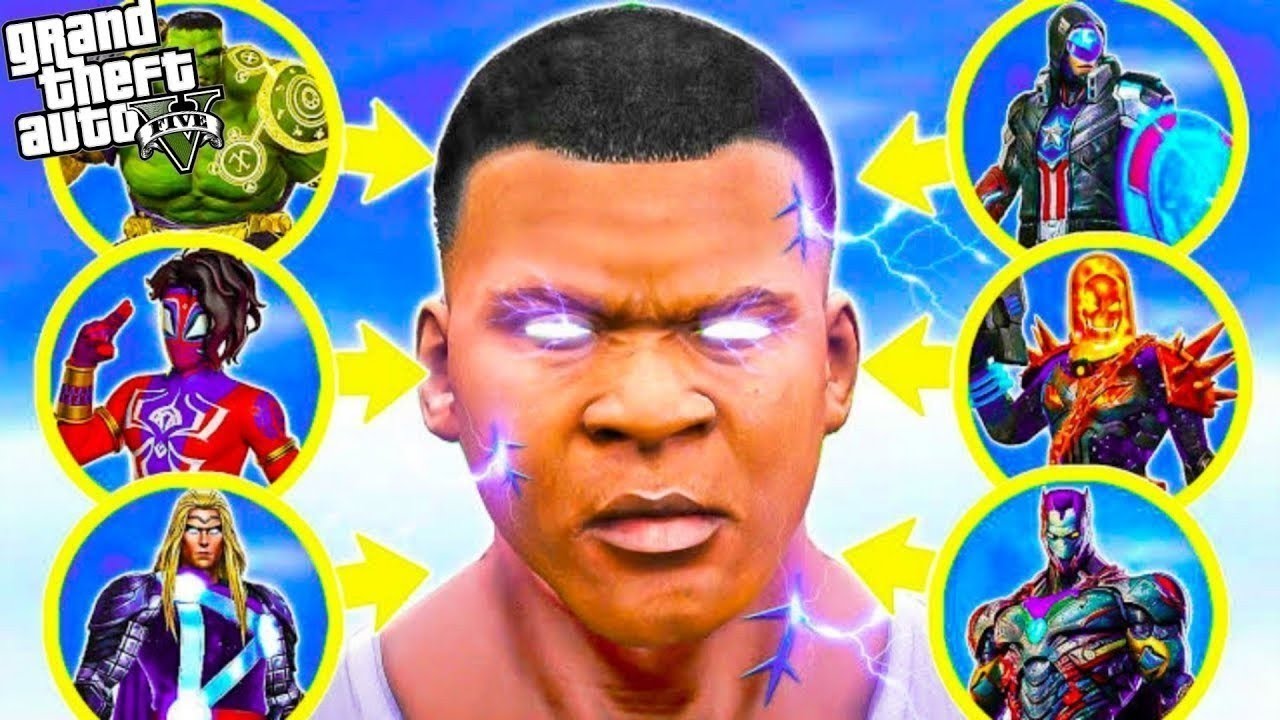 Shinchan and Franklin Join Avengers Army and Become New Avenger in GTA 5