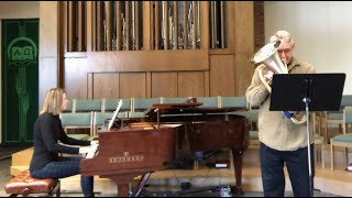 Euphonium Solo: Aura Lea arr. by David Werden. (From My New Songbook)