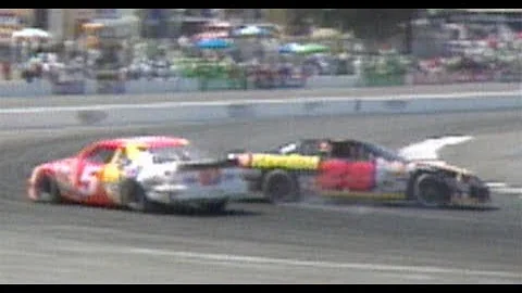 1991: Ricky Rudd spins Davey Allison at Sonoma