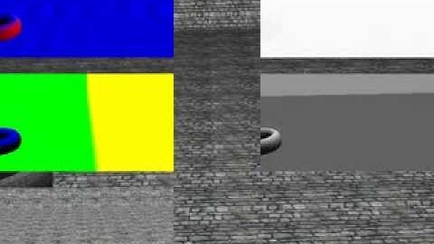 OSG deferred shading with corrected depth texture display