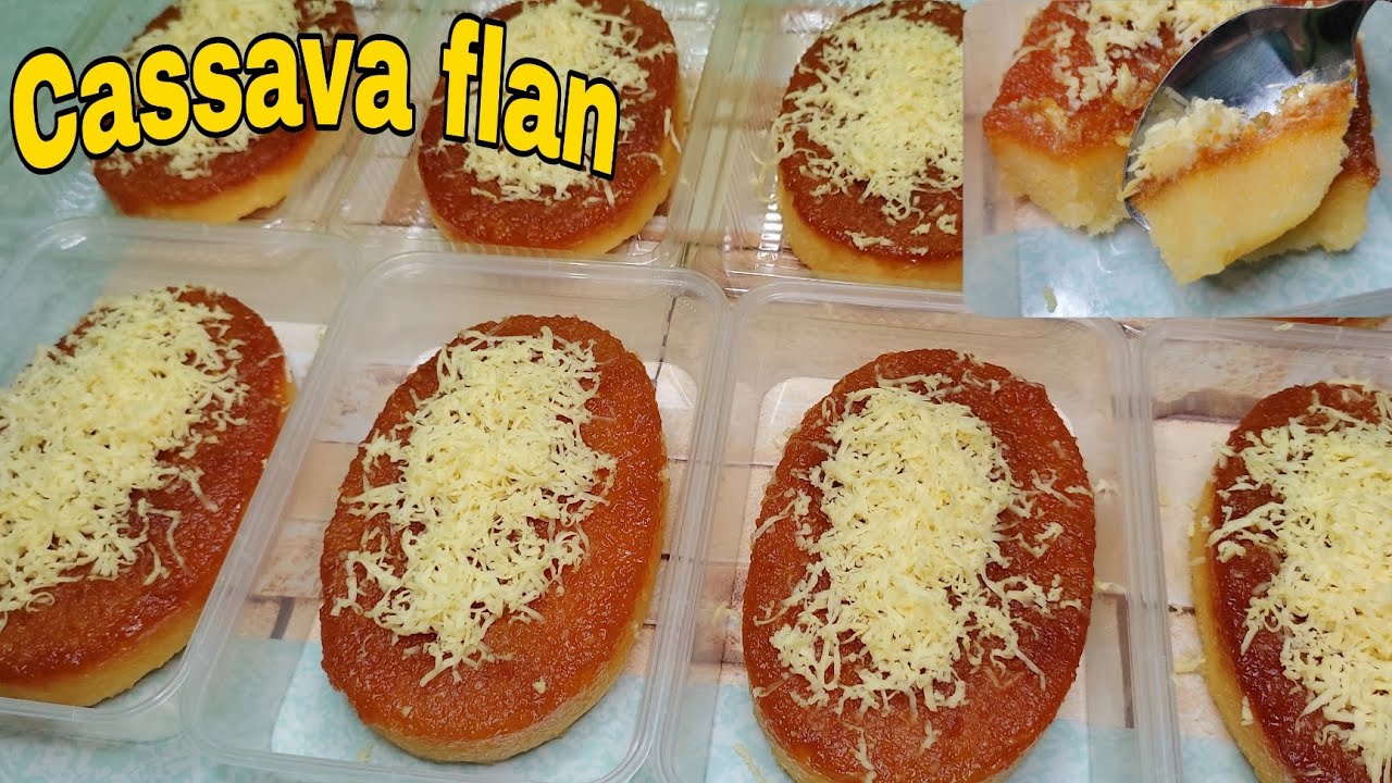 CASSAVA FLAN RECIPE❗HOW TO COOK CASSAVA FLAN❗PATOK PANG NEGOSYO WITH COSTING | WAIS NA NANAY