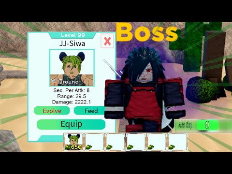 JJ-Siwa (Jolyne Cujoh), Roblox: All Star Tower Defense Wiki