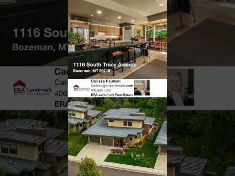 1116 South Tracy Avenue, Bozeman, MT home video tour