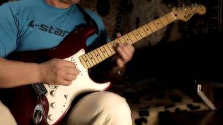 ''hotel california'' ( eagles ) hd guitar cover solo