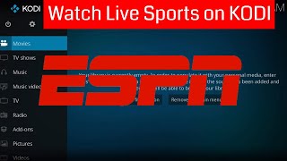 Espn3 kodi add-on to watch live stream sports like football, ufc,
cricket, f1 wwe or any other sports. this has also sections for top
videos, latest e...