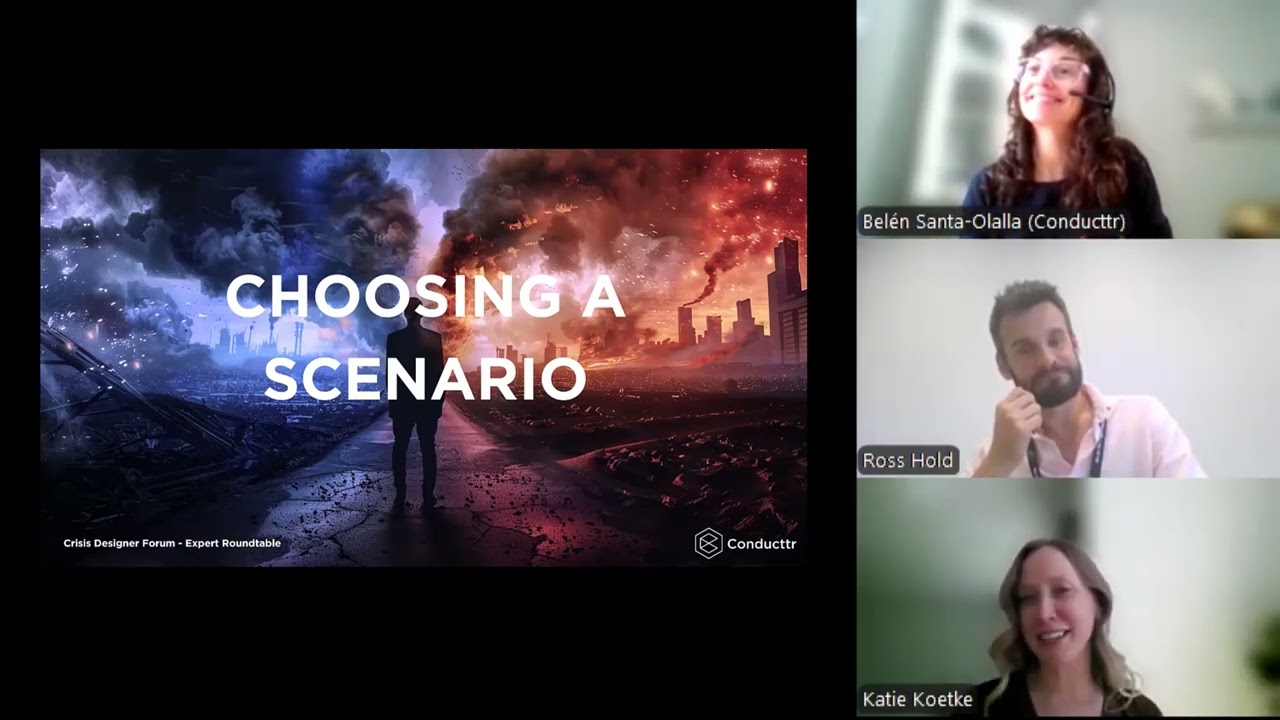 Crisis Designer Forum - Expert Roundtable - May 2025