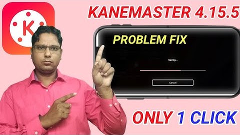 Kinemaster Video export (Save) Problem Fix | Kinemaster exporting problem after New Update