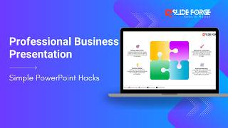 Professional 4-Point Business Presentation Design in PowerPoint | Modern PPT Tutorial
