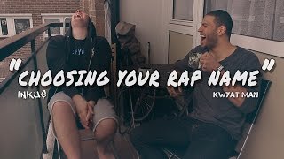 How to Pick a DOPE Rap Name