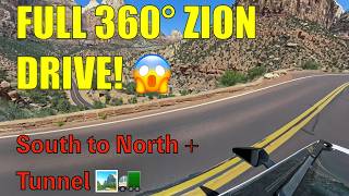 Full 360° Drive Through Zion National Park: South to North Gate + Zion Tunnel! 🏞️🚛 | EVRV918