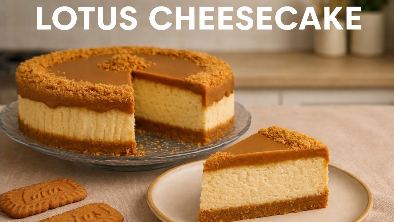 Lotus Cheesecake Nasıl Yapılır? | Karamelli ve Pürüzsüz Lezzet !