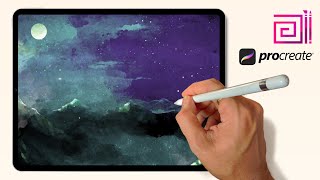 iPad Procreate Digital Painting - "Illumination of Life" | Timelapse