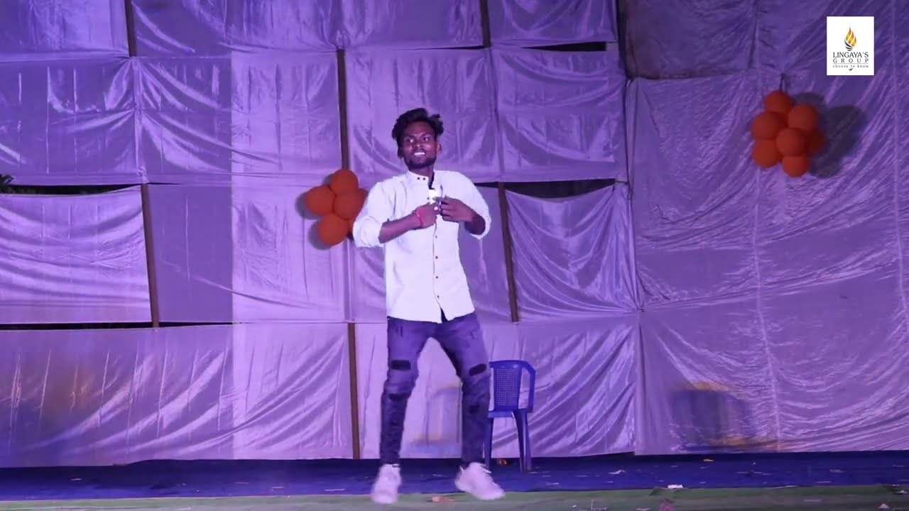 Patas pilla song dance performance || naa manasu neelo || lingayas institute ||