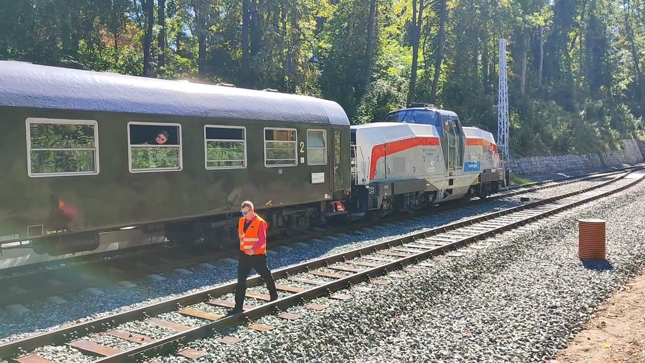 Problemowe manewry wodorowej SM42 w Karpaczu 