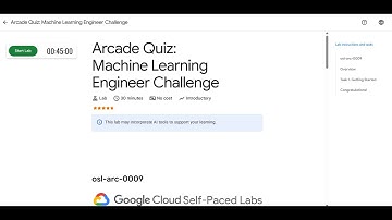Arcade Quiz: Machine Learning Engineer Challenge | Lab solution #arcade2025