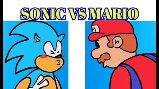 Friday Night Funkin Vs Mario And Sonic Kissing Saturday Night Smoochin Fnf Mod