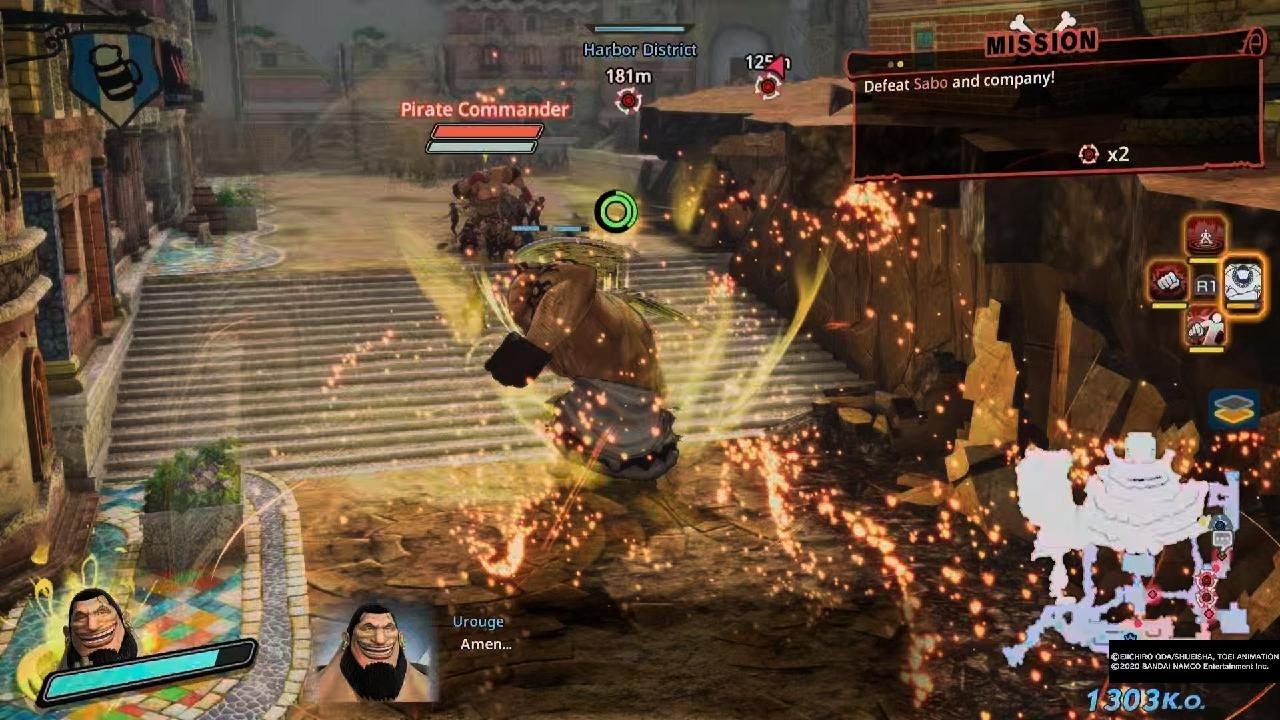 ONE PIECE: PIRATE WARRIORS 4_treasure battle Urouge