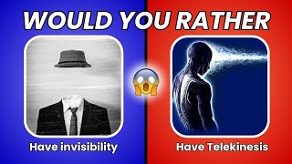 Would You Rather?.. Personality Quiz