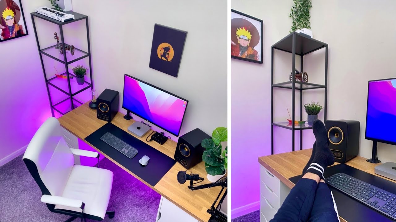 My Desk Setup 2.0 Upgrade | Working From Home Desk Setup 2021