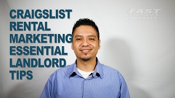 Craigslist Rental Marketing - Essential Landlord Tips