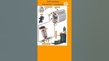 # DRILL MACHINE WIRING WITH CONNECTION FULL WIRING CONNECTION