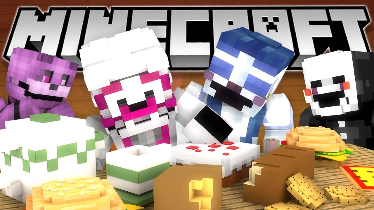 Minecraft Fnaf: Sister Location - Thanksgiving Special (Minecraft Roleplay)