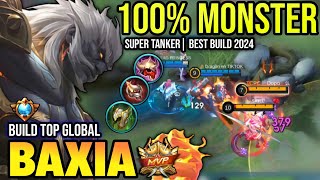 BAXIA BEST BUILD 2024 | BUILD TOP GLOBAL BAXIA GAMEPLAY | MOBILE LEGENDS✓