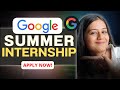 GOOGLE Paid Software Engineering Summer Internship Opportunity | Eligibility & How to Apply