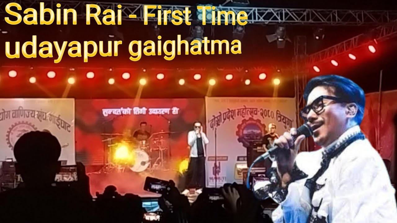 @SabinRaiThePharaoh - Sabin Rai First time udayapur gaighat mela ...