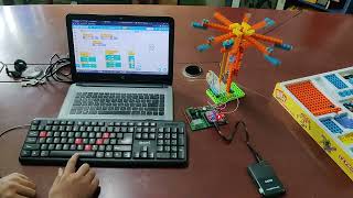 Project 1: Rotating Wheel- Wireless controlled rotating wheel using computer key board screenshot 4
