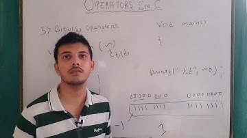 bitwise operators in c programming | examples on bitwise operators | operators in c : part 2