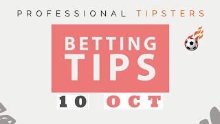 Daily Predictions | Football Betting Tips 10/10/2020 screenshot 5