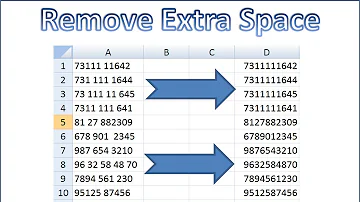 How to Remove Extra Spaces in Mobile Numbers Contact List