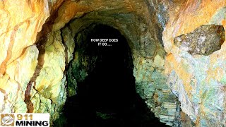 Abandoned Gold Mine On Gold Bearing Creek! - YouTube