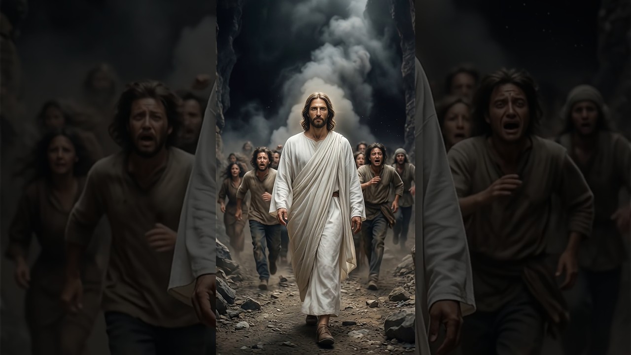 They Ran From the Darkness… Jesus Walked Into It ✝️🌑 