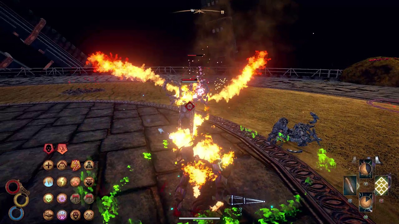 Outward Burning Man Boss (Scourge Warrior)