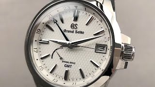 Grand Seiko Heritage Collection Spring Drive GMT SBGE209 Grand Seiko Watch  Review - YouTube