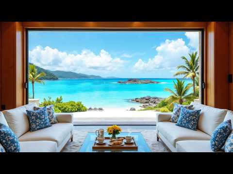 Relaxing Jazz Music - Improve Your Mood with Ocean Views