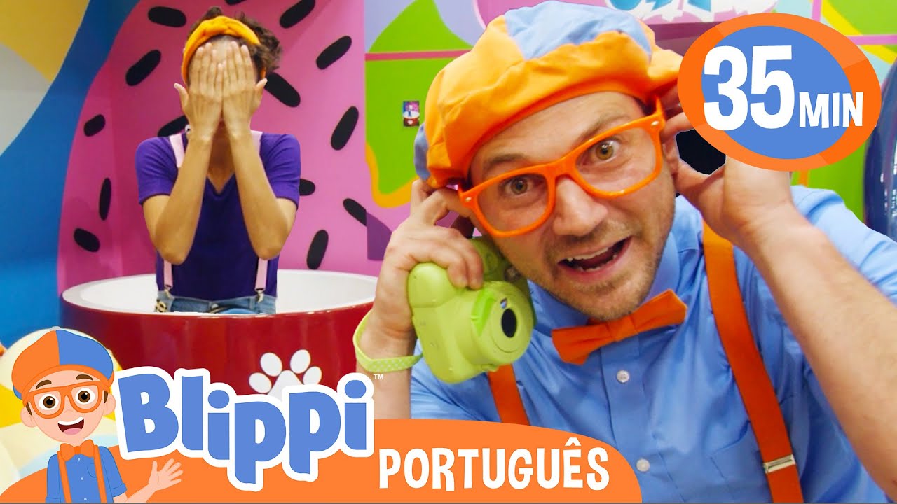 Blippi e Meekah Brincam de Esconde-Esconde! | Melhores Episódios do Blippi! | Vídeos Educativos