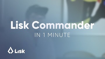 Lisk Commander in 1 Minute - a Blockchain CLI Tool